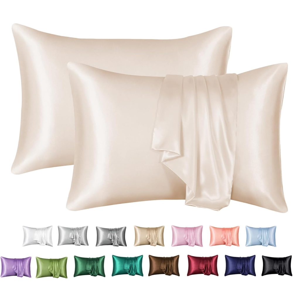 Silk Pillowcase - 2-pakowa satynowa poszewka na włosy i