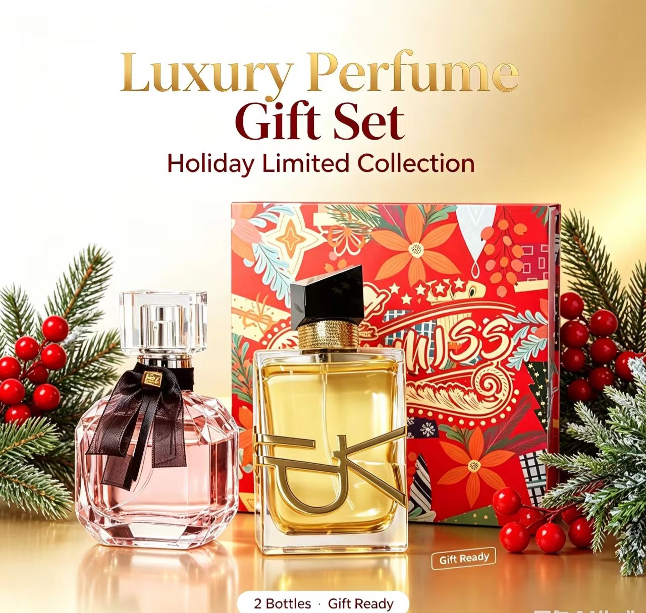 Luxury Gift Set - Luksusowy zestaw prezentowy z dwiema butelkami