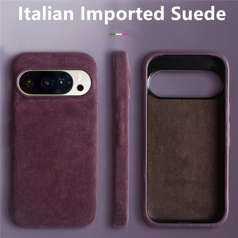 Premium Cigar Case - Włoskie etui z zamszu z magnetycznym
