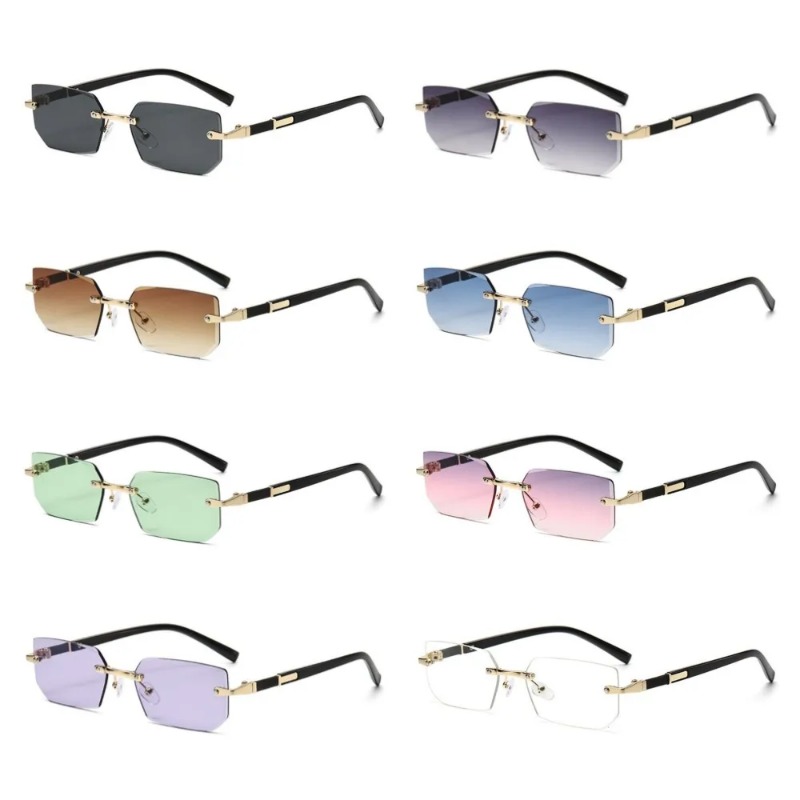 Designer Sunglasses - Modne okulary przeciwsłoneczne bez oprawek dla