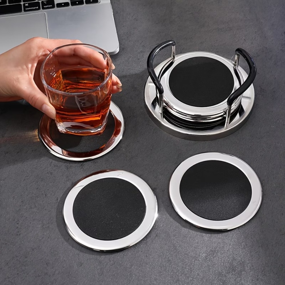 6 SZT./ZESTAW Okrągłe Podkładk – Marble Coaster Set recenzja i cena