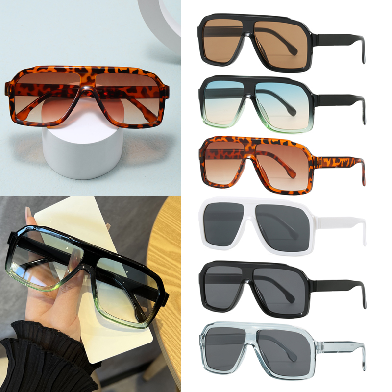 Oversizedowe kwadratowe okular – Designer Sunglasses recenzja i cena