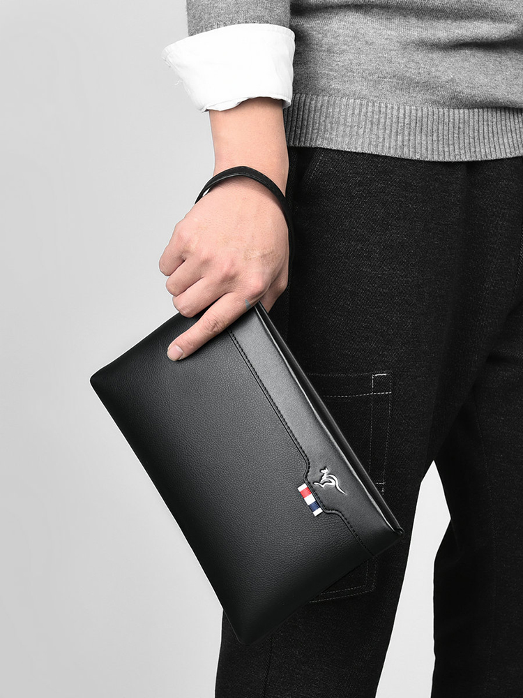 PU skórzana męska kopertówka p – Leather Wallet Men recenzja i cena