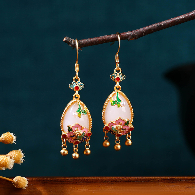Naturalne jadeitowe kolczyki w – Gold Plated Jewelry recenzja i cena