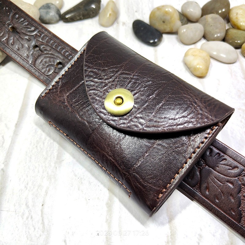 Blongk Mini torebka cienki pas – Leather Wallet Men recenzja i cena