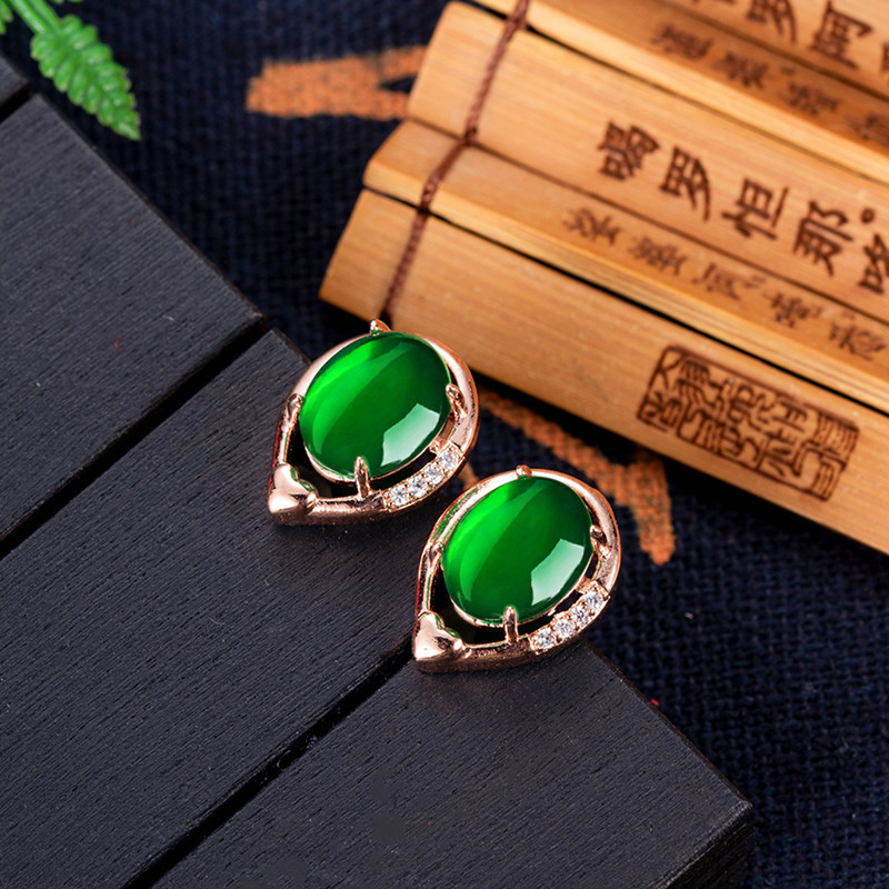 Naturalne jadeitowe kolczyki k – Gold Plated Jewelry recenzja i cena