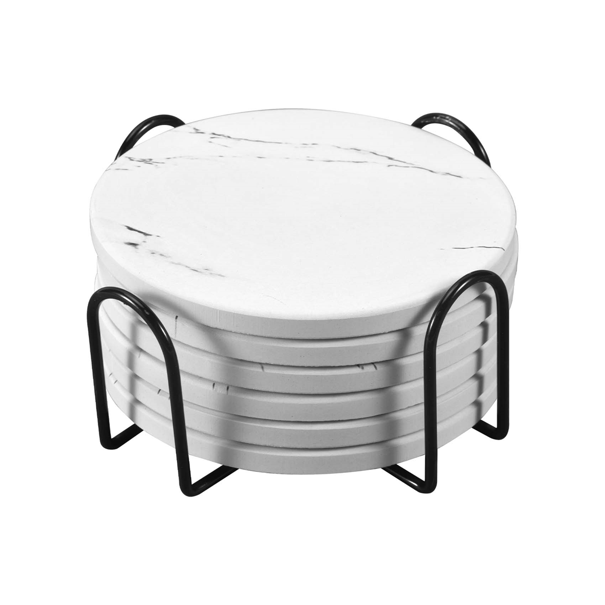 Podstawki na napoje, zestaw ce – Marble Coaster Set recenzja i cena