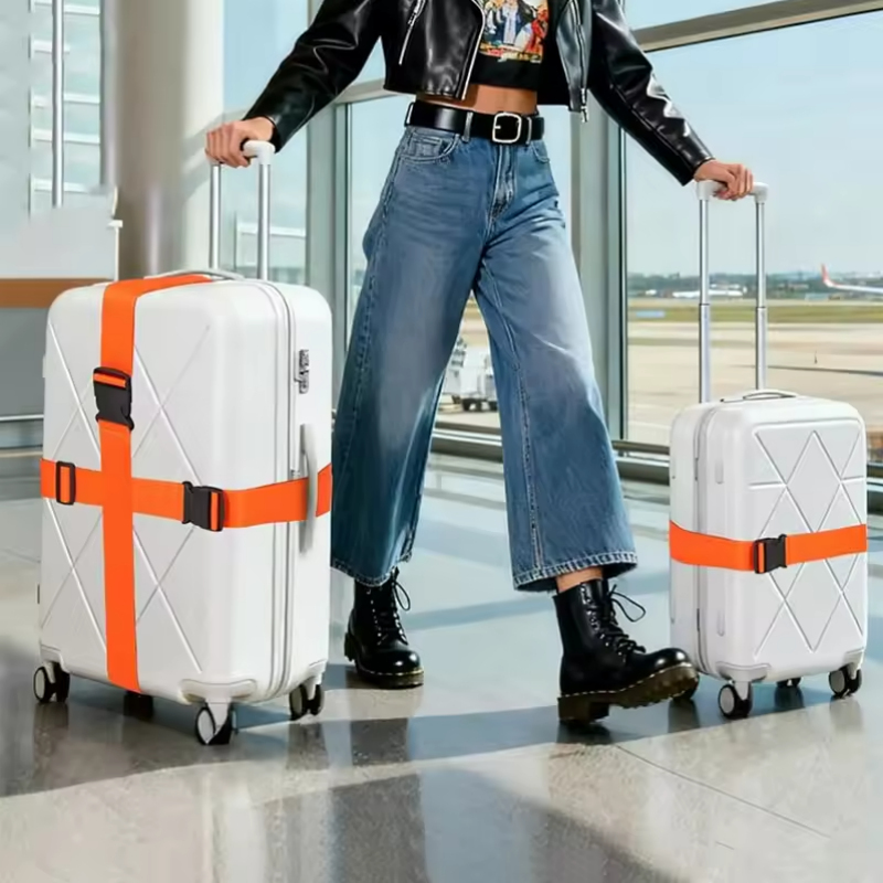 Zestaw 4 pasków do bagażu, pas – Travel Luggage Set recenzja i cena